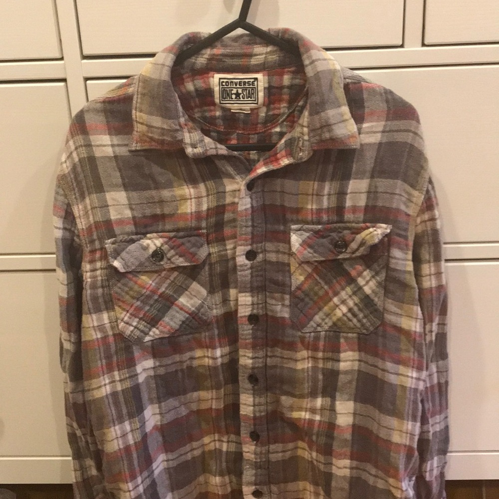 Converse Flannel Perfect for Fall !!
